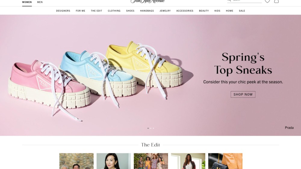 Saks.com Builds Financing for Growth