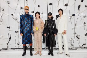 Looks from the Gucci Aria show, with 13 new looks added to the 100th-anniversary collection.