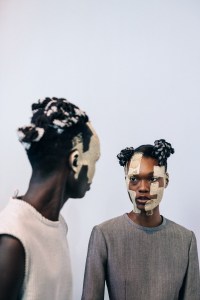 Backstage at Thom Browne RTW Spring 2022