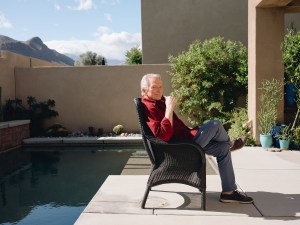 Bob Mackie in his California home.