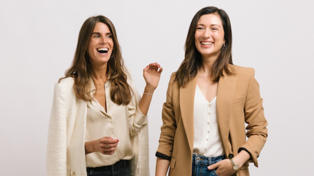 Montse Suarez and Inés Ures of Iris, a new investment fund based in Barcelona.