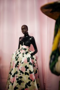 Backstage at Richard Quinn RTW Fall 2022 on February 19, 2022 in London