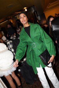 Front Row at Ozwald Boateng RTW Fall 2022