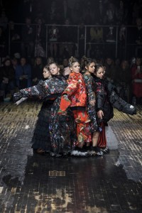 Runway at Preen by Thorton Bregazzi RTW Fall 2022 on February 21, 2022 in London