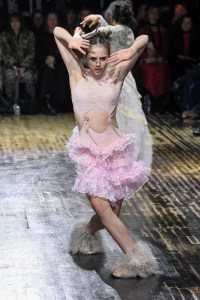 Runway at Preen by Thorton Bregazzi RTW Fall 2022 on February 21, 2022 in London