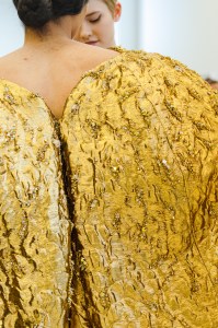 Backstage at Del Core RTW Fall 2022