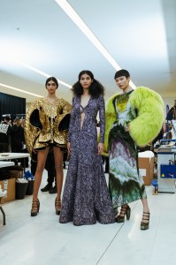 Backstage at Del Core RTW Fall 2022