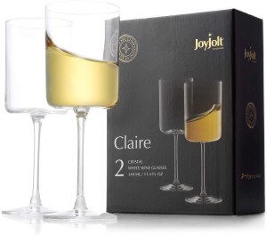 white wine glasses