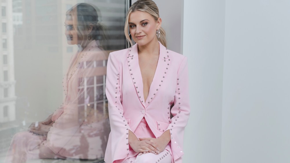 Kelsea Ballerini poses for a portrait on Monday, Nov. 15, 2021, in New York.  Ballerini released a book of poetry, "Feel Your Way Through." (Photo by Christopher Smith/Invision/AP)