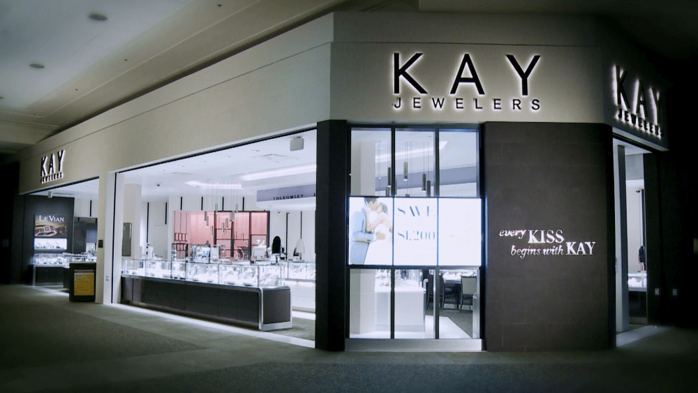 The Kay Jewelers division of Signet.