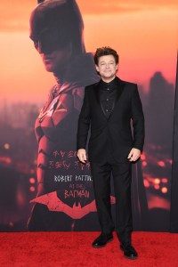 Andy Serkis attends the World Premiere of "The Batman" at Josie Robertson Plaza, Lincoln Center, New York, NY, March 1, 2022. (Photo by Anthony Behar/Sipa USA)(Sipa via AP Images)