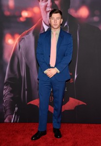 Barry Keoghan attends the world premiere of "The Batman" at Lincoln Center Plaza on Tuesday, March 1, 2022, in New York. (Photo by Evan Agostini/Invision/AP)