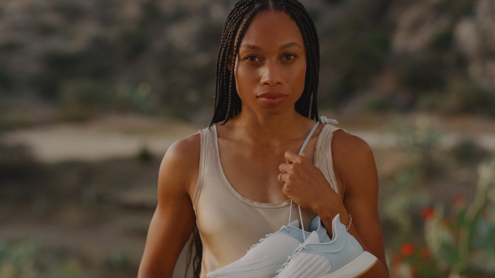 Allyson Felix, the Olympic gold medallist and cofounder of Saysh.