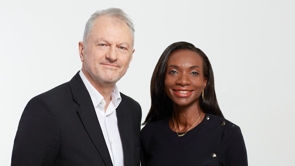 Xavier Marin and Laureen Kouassi-Olsson