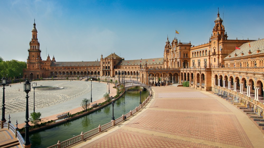 Plaza de España in Seville.