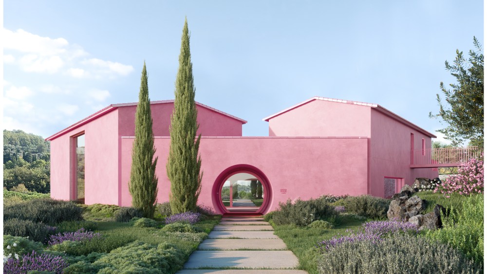 The Rose House on Lancôme's domain