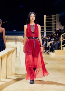The Dior Fall 2022 show in Seoul.