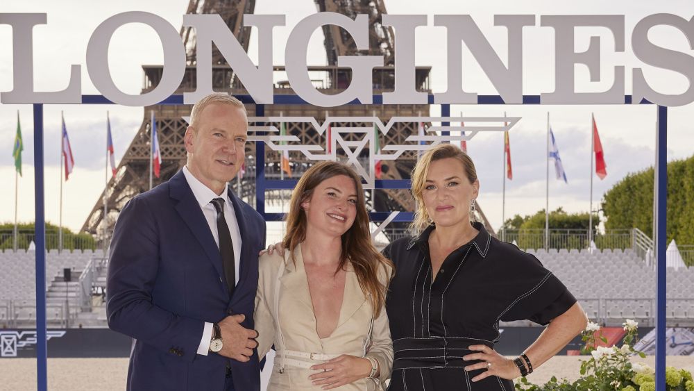 Matthias Breschan, Yvonne Reichmuth and Kate Winslet