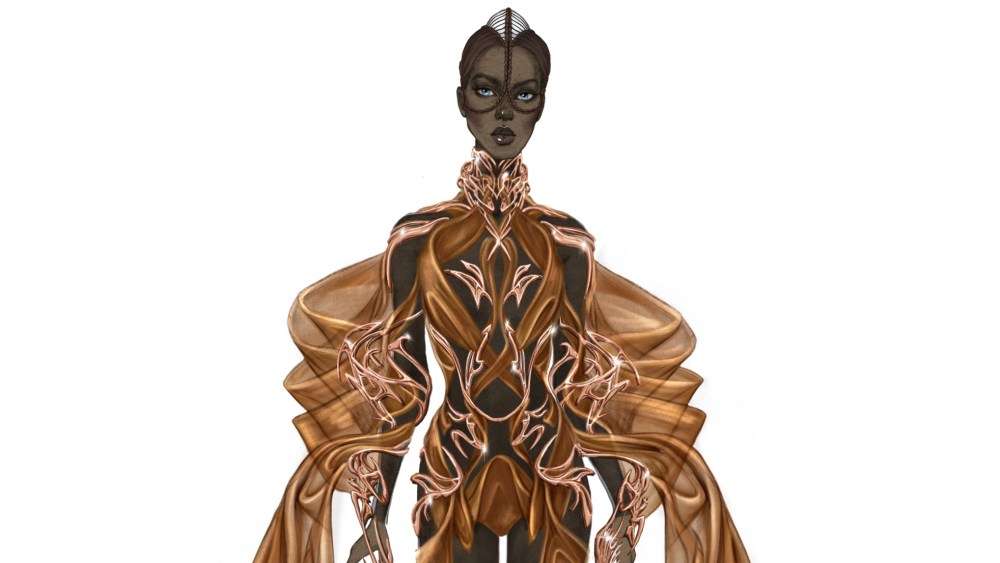 Iris Van Herpen meta morphism