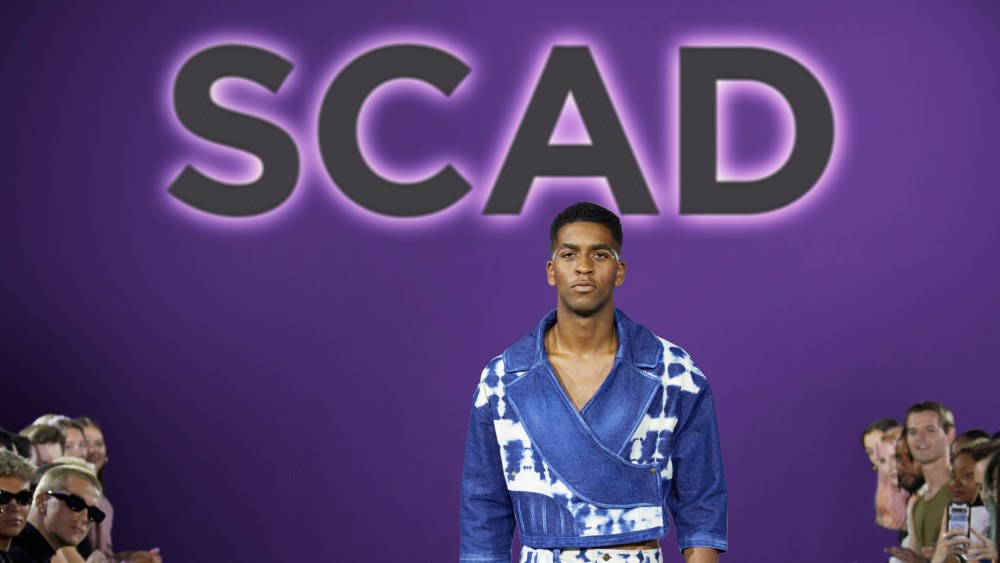 SCAD Savannah – Spring 2022 – Fashion Show – Runway Coverage – Key Looks – Designer: Ja'Baris Baskerville – Atlanta, GA – Model: Shiloh Smith – SCAD Museum of Art – Photography Courtesy of SCAD