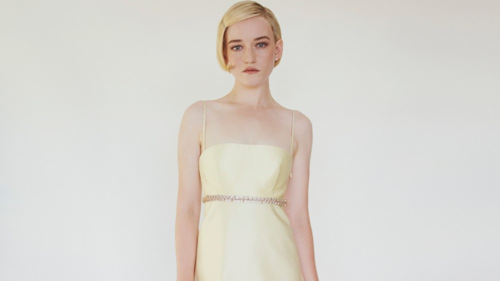 Julia Garner in Prada dress for 'Jimmy Kimmel Live!'