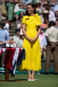 Kate Middleton at the 2022 Wimbledon Championship