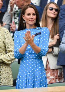 Kate Middleton at the 2022 Wimbledon Championship
