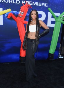 Keke Palmer at 'Nope' world premiere held at TCL Chinese 6 Theatre on July 18, 2022 in Los Angeles, California.