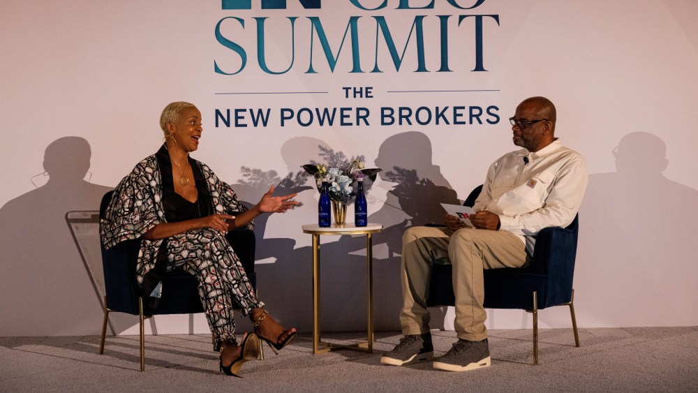 Brandice Daniel, Chief Executive Officer & Founder, Harlem’s Fashion Row and Dr D'wayne Edwards, Founder, Pensole Lewis College of Business & Design.