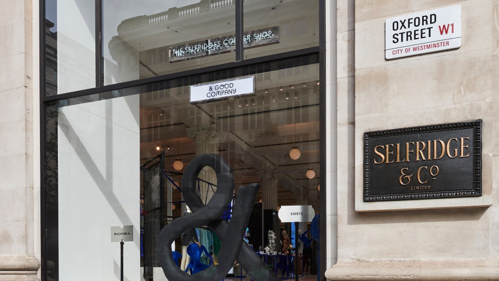 The & Good Company pop-up at Selfridges