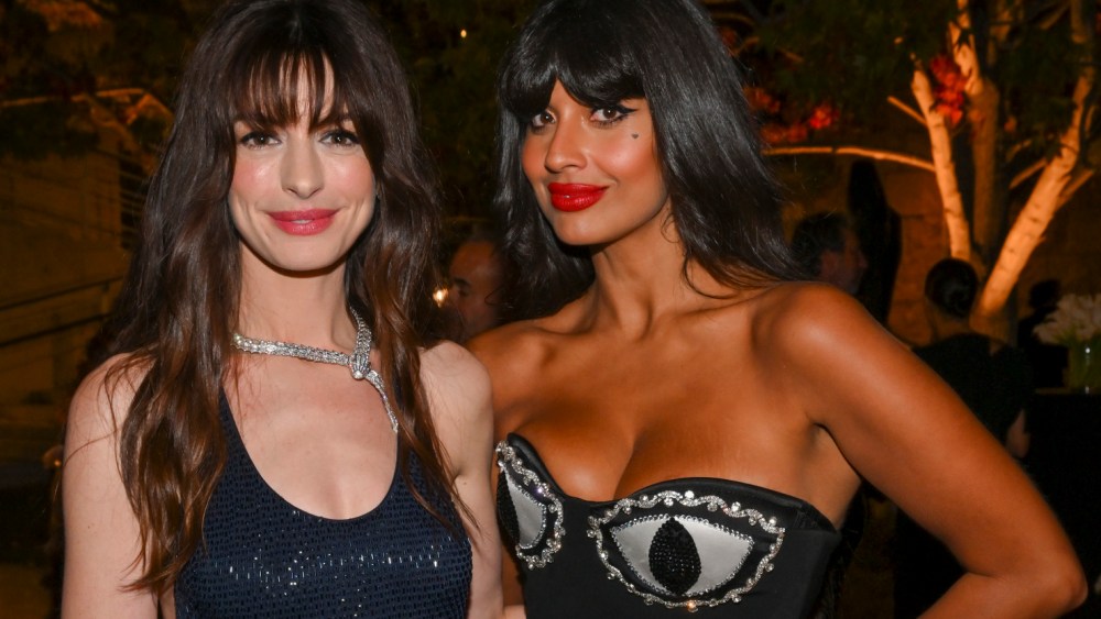 Anne Hathaway and Jameela Jamil