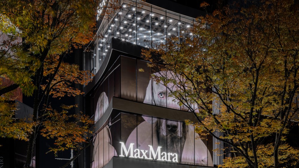 The new Max Mara store in Tokyo
