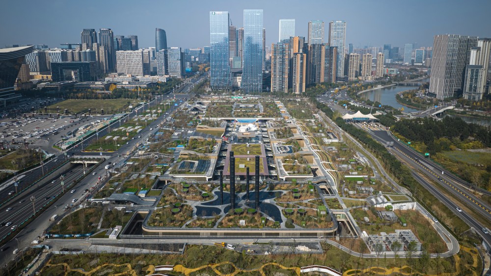 A bird's-eye view of SKP Chengdu