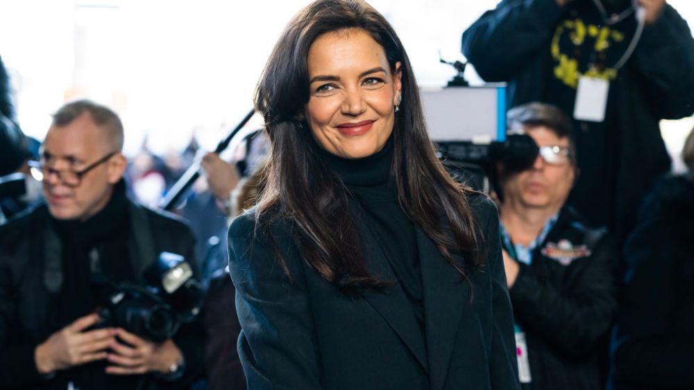 Katie Holmes attended the Michael Kors show last February in New York.