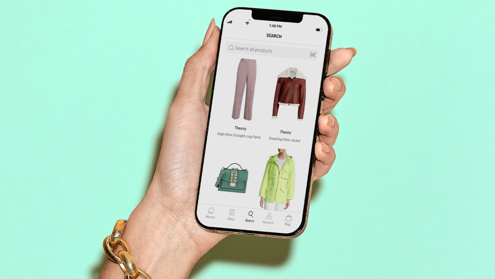 The Saks Off 5th app.