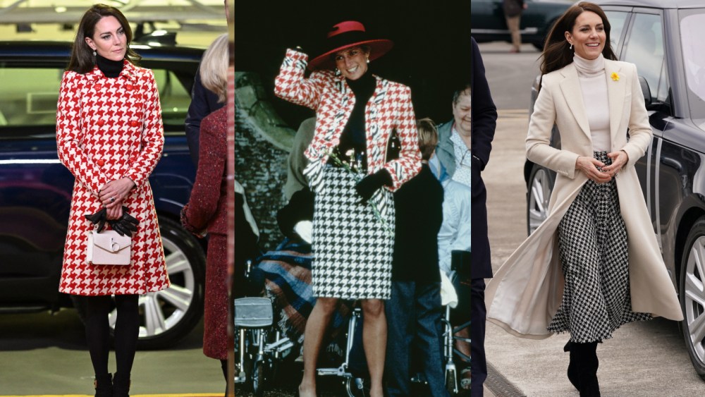 princess Diana Kate Middleton Moschino zara
