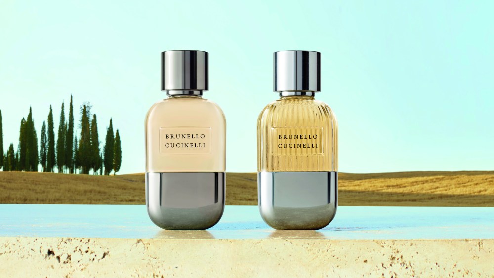 The Brunello Cucinelli pour Femme and Brunello Cucinelli pour Homme fragrances.