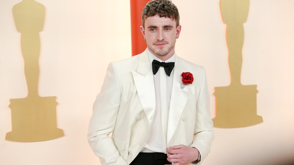 Paul Mescal in Gucci at the 2023 Oscars