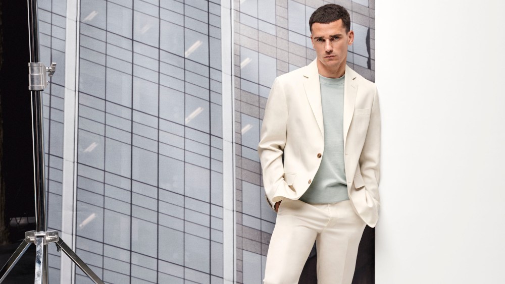 Mango Man taps soccer player Antoine Griezmann for spring campaign
