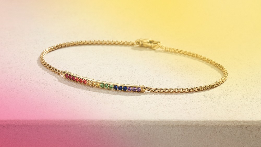 David Yurman Pavé Bar Bracelet