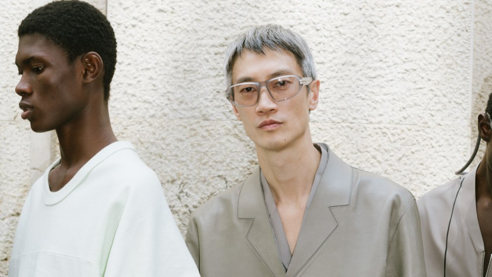 Backstage at Zegna Men's Spring 2024
