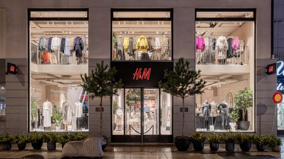 H&M store in Stockholm.