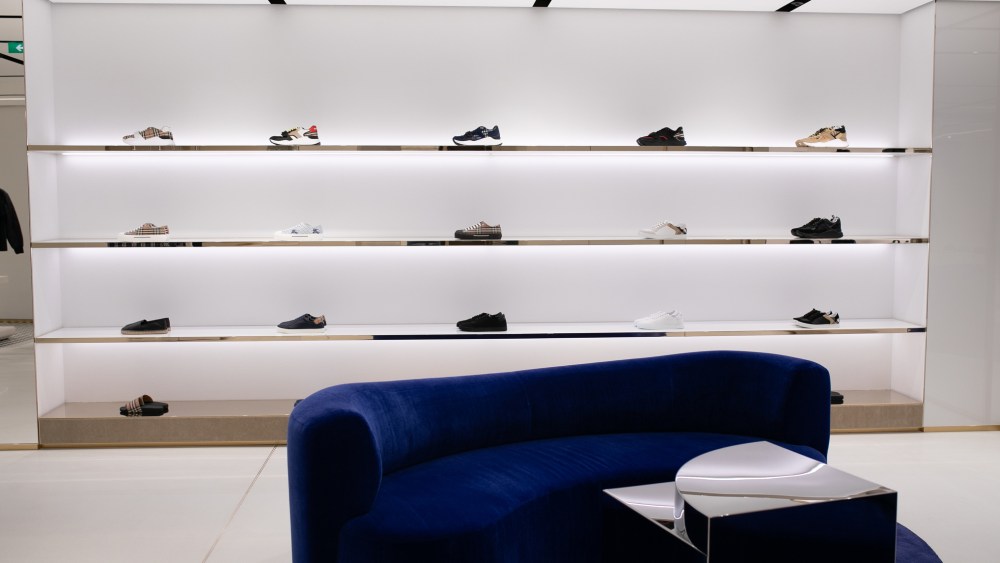 A look inside the reopened Burberry flagship on New Bond Street.