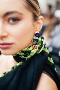 Street style at Paris Couture 2023 Fashion Week.