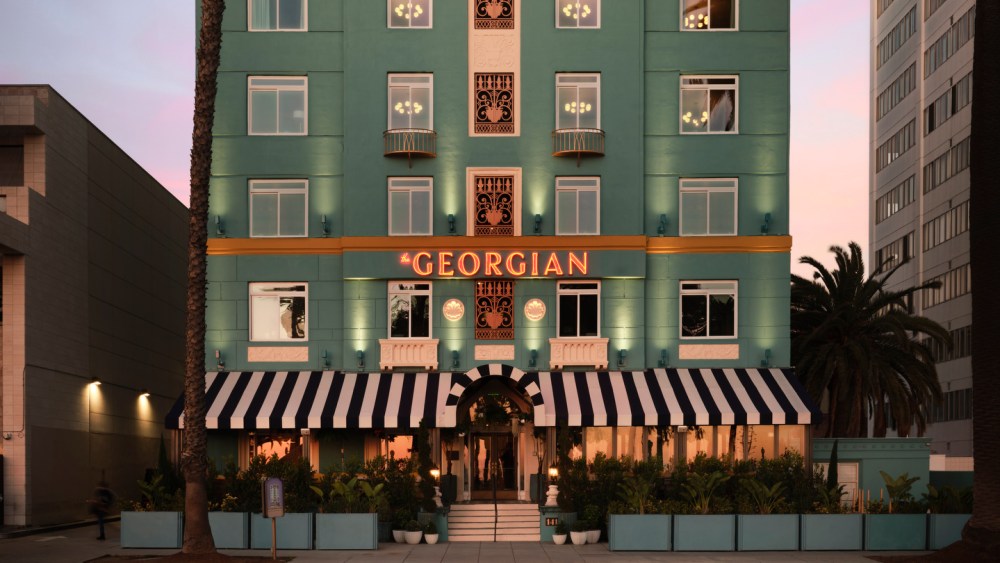 The Georgian exterior