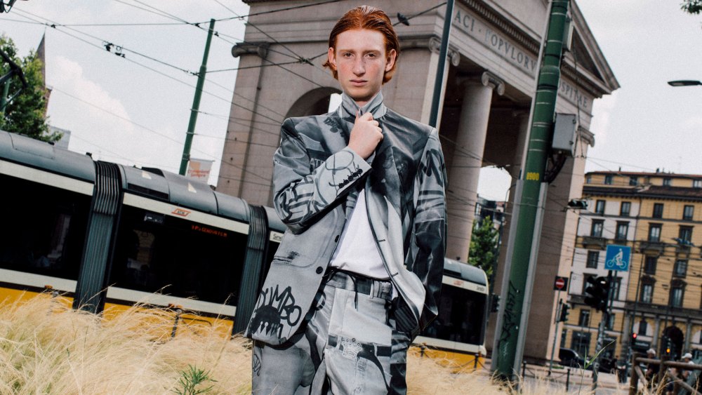 Campaign imagery from the Iuter and Dumbo Milano Imperfecta capsule collection.