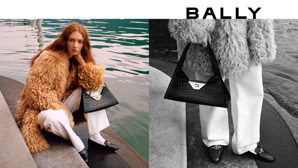 Bally's fall 2023 ad campaign, the first under design director Simone Bellotti.