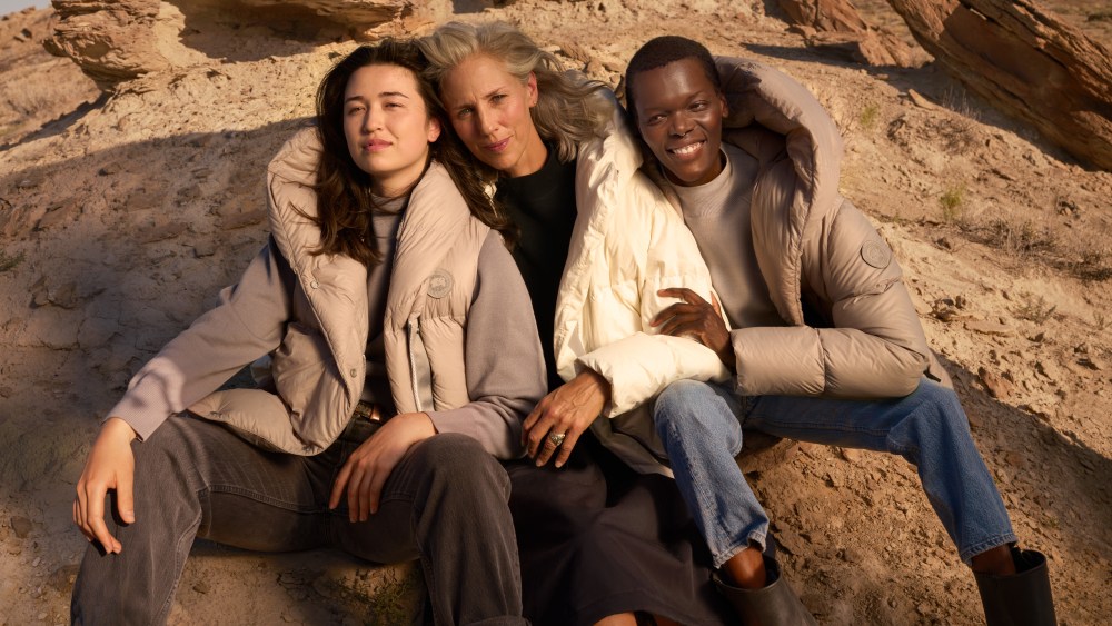 Fall campaign image from Canada Goose