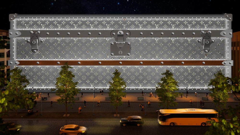 Louis Vuitton on the Champs-Elysées, rendering of future project