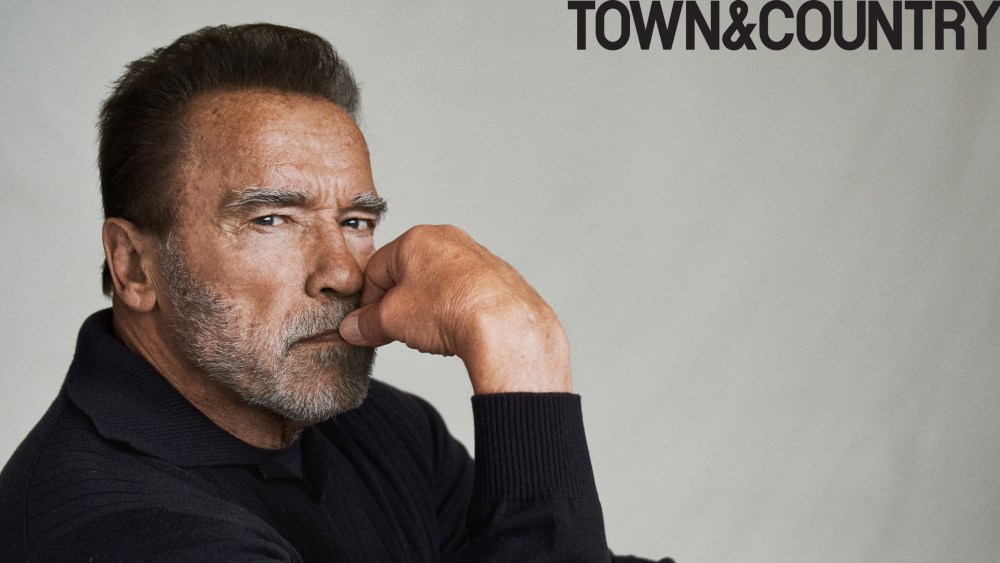 Arnold Schwarzenegger is among those profiled for Town & Country's annual philanthropy issue.